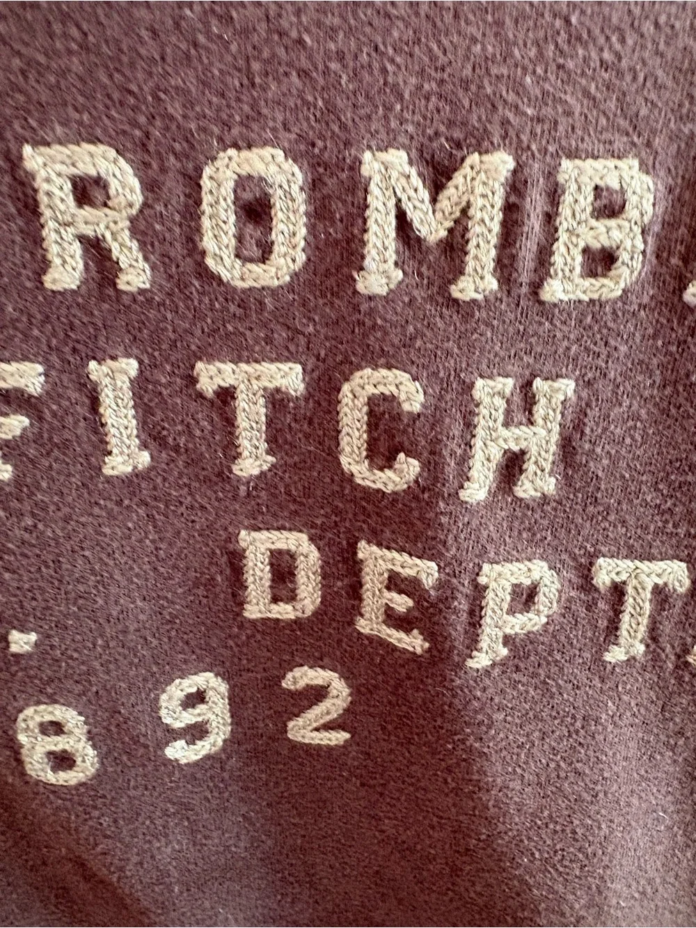Abercrombie & Fitch Brown Muscle T-shirt XXL